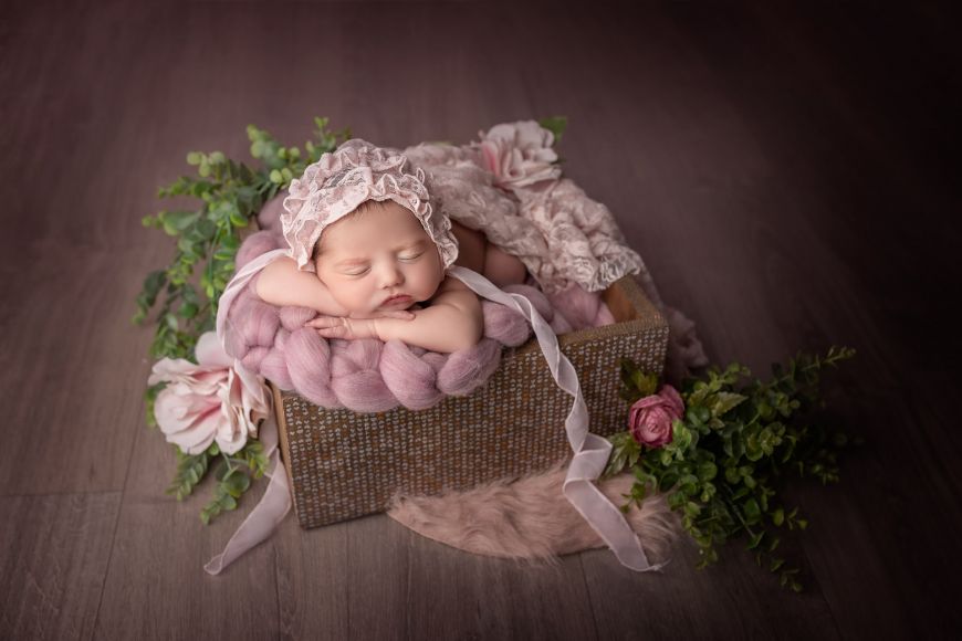 Photographe portrait bébé bassin d'Arcachon Melanie Cassandre Regard d'auteur