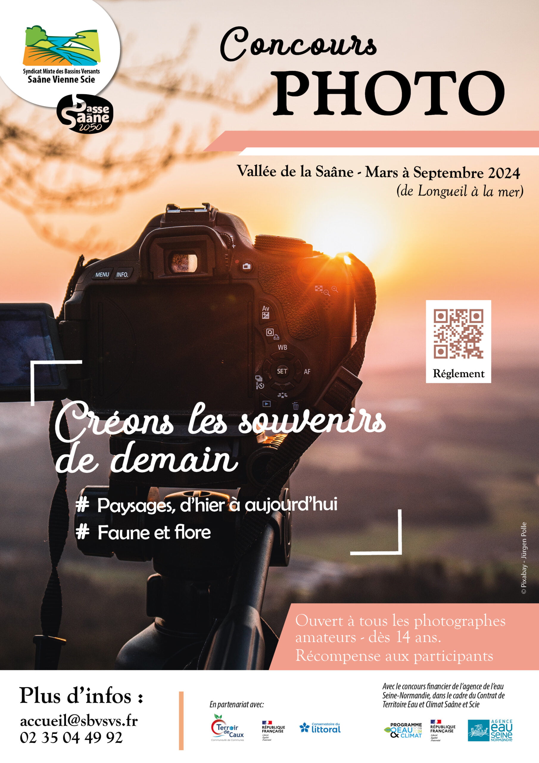 participez au concours photo de sanvignes ! mettez en avant votre créativité, partagez vos plus beaux clichés et tentez de remporter de superbes prix. ouvert à tous les passionnés de photographie !
