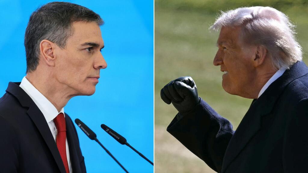sánchez réaffirme l'opposition de l'espagne à l'offensive de trump, soulignant un désaccord clair sur les politiques internationales.