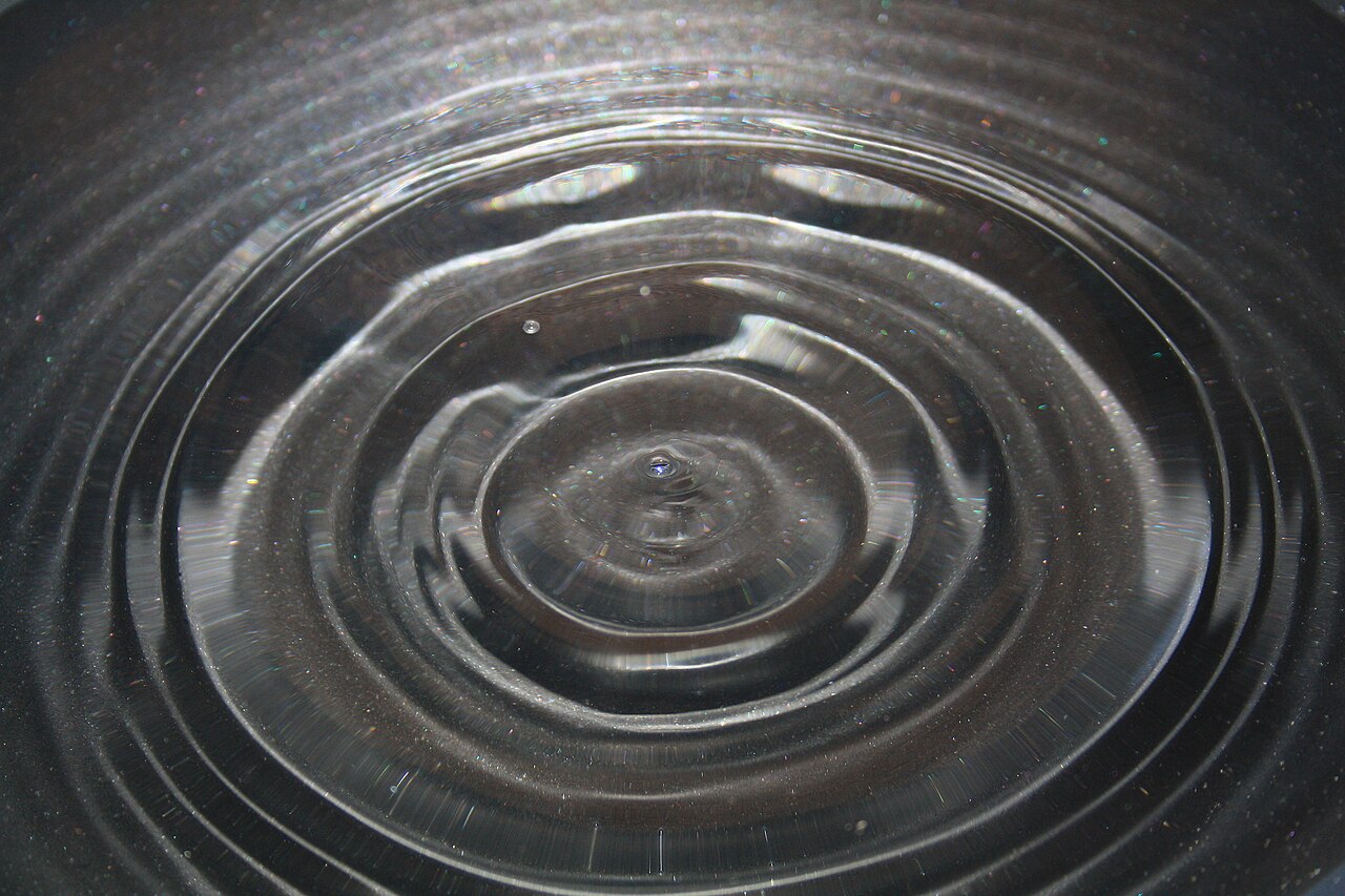goutte d’eau macro