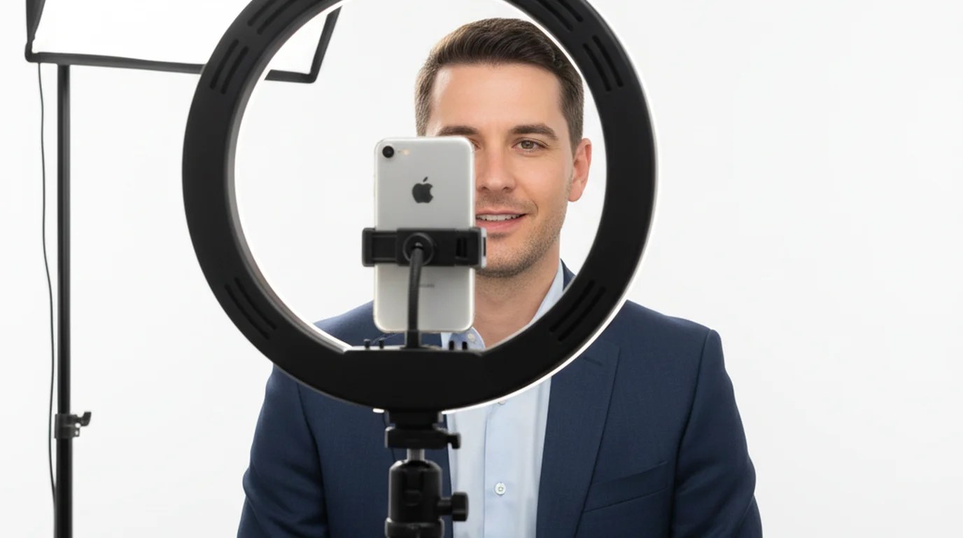 Créatrice filmant un vlog avec une caméra compacte à écran orientable