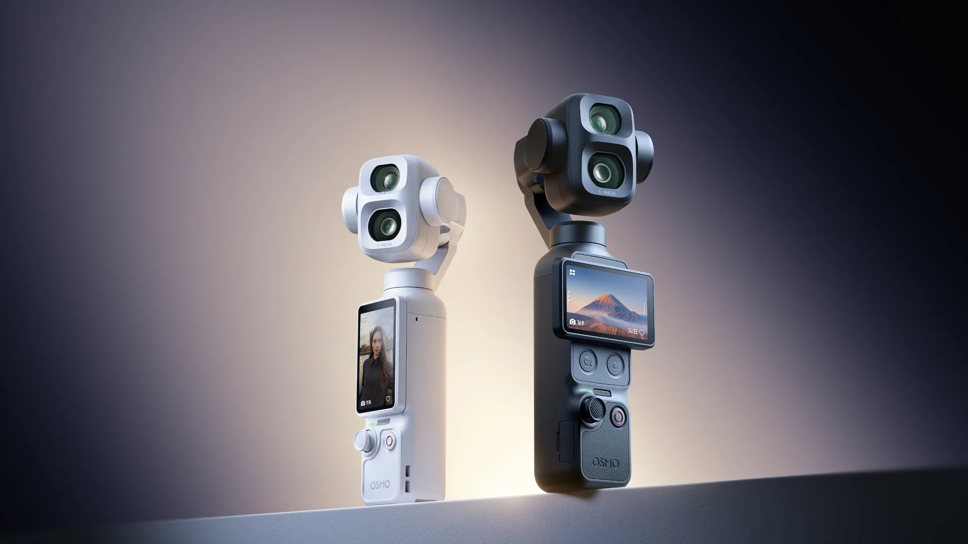 Caméra DJI Osmo Pocket 4 avec sa nacelle stabilisée 3 axes et sa poignée compacte