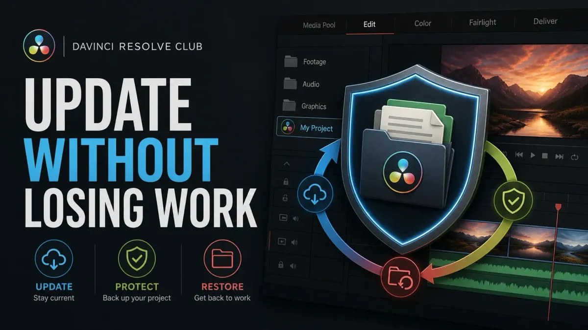 Interface de DaVinci Resolve Studio sur la page Étalonnage avec roues chromatiques et timeline